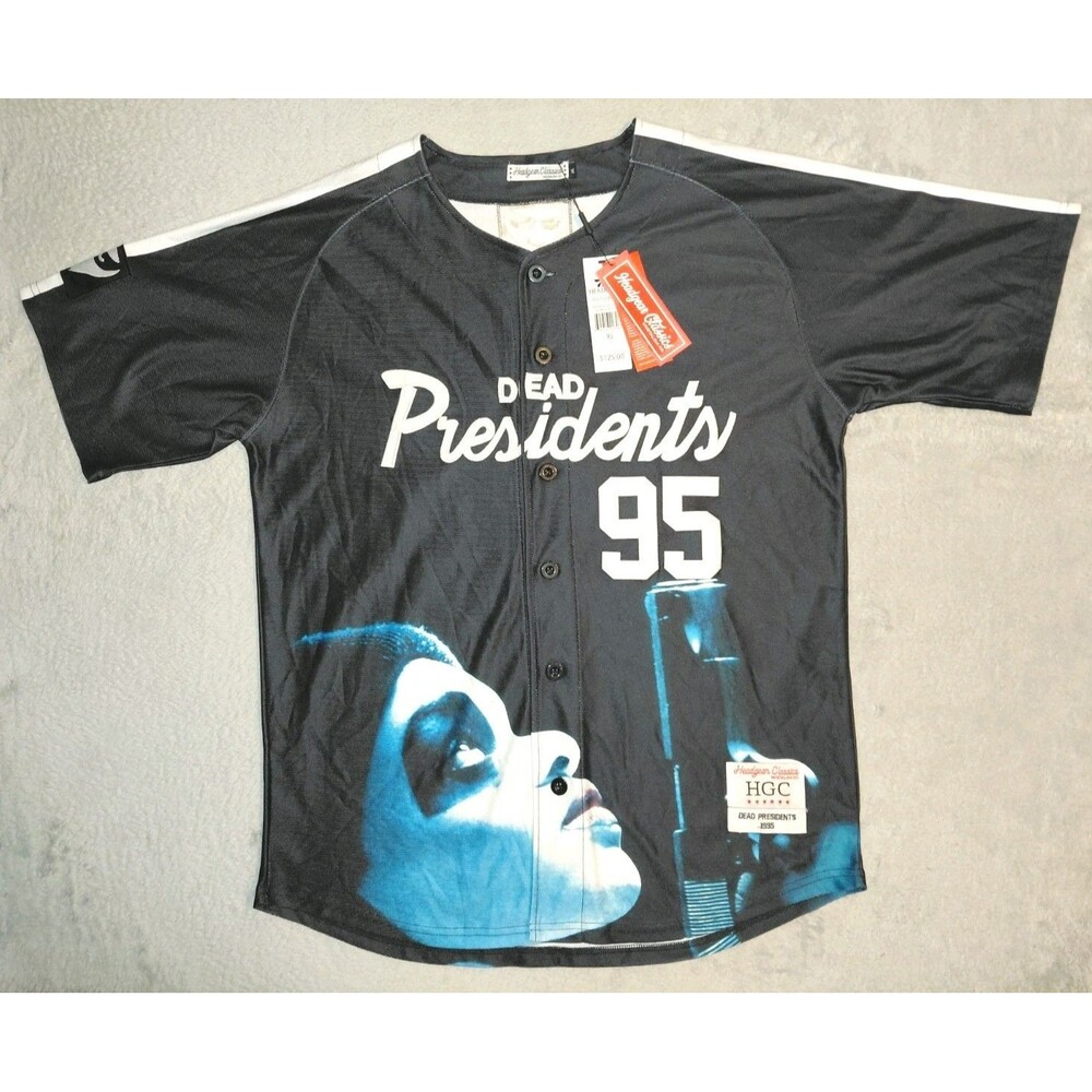 Dead Presidents HeadGear Classics (HGC) Baseball Jersey 90s Men's XL NWT